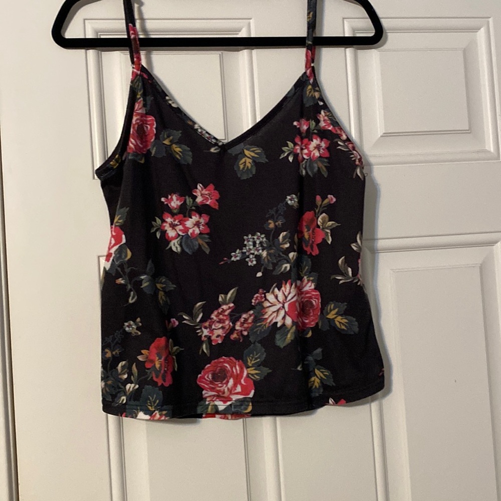 Floral Print Cami Top